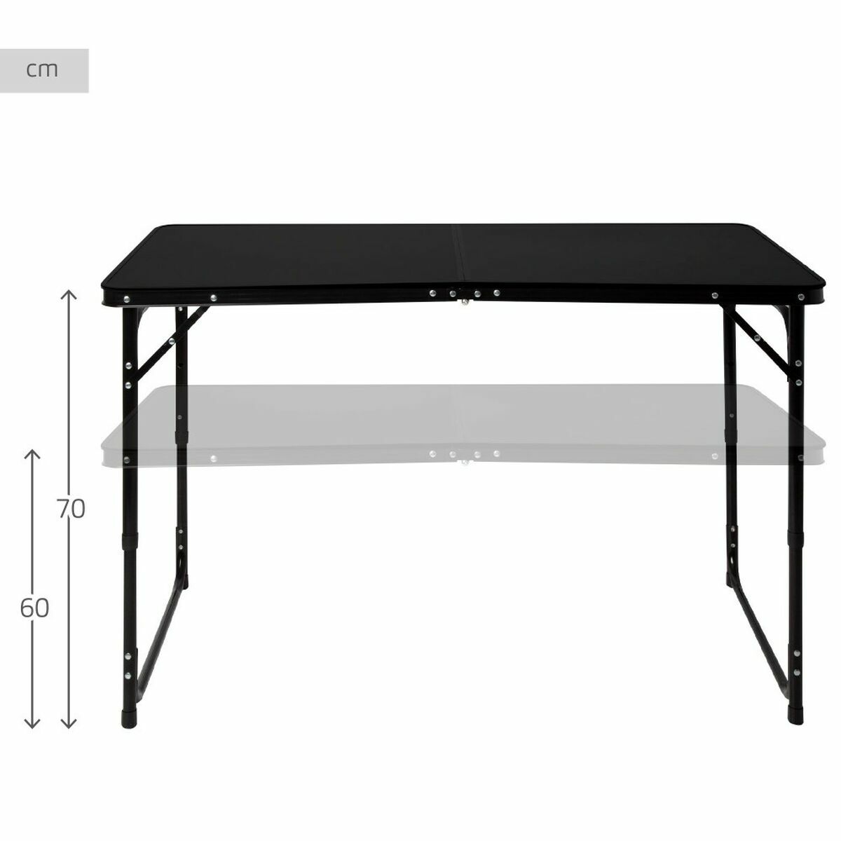 Tavolo Pieghevole Aktive 120 x 60 cm